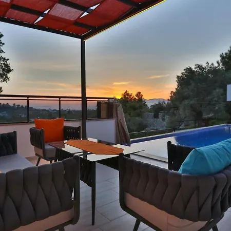 Uzumlu Village 2 Bedroom Luxury Villa Kalkan